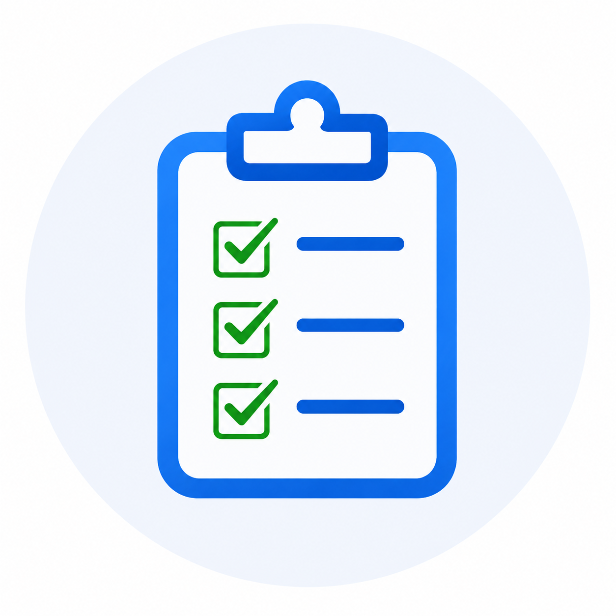 Checklist clipboard