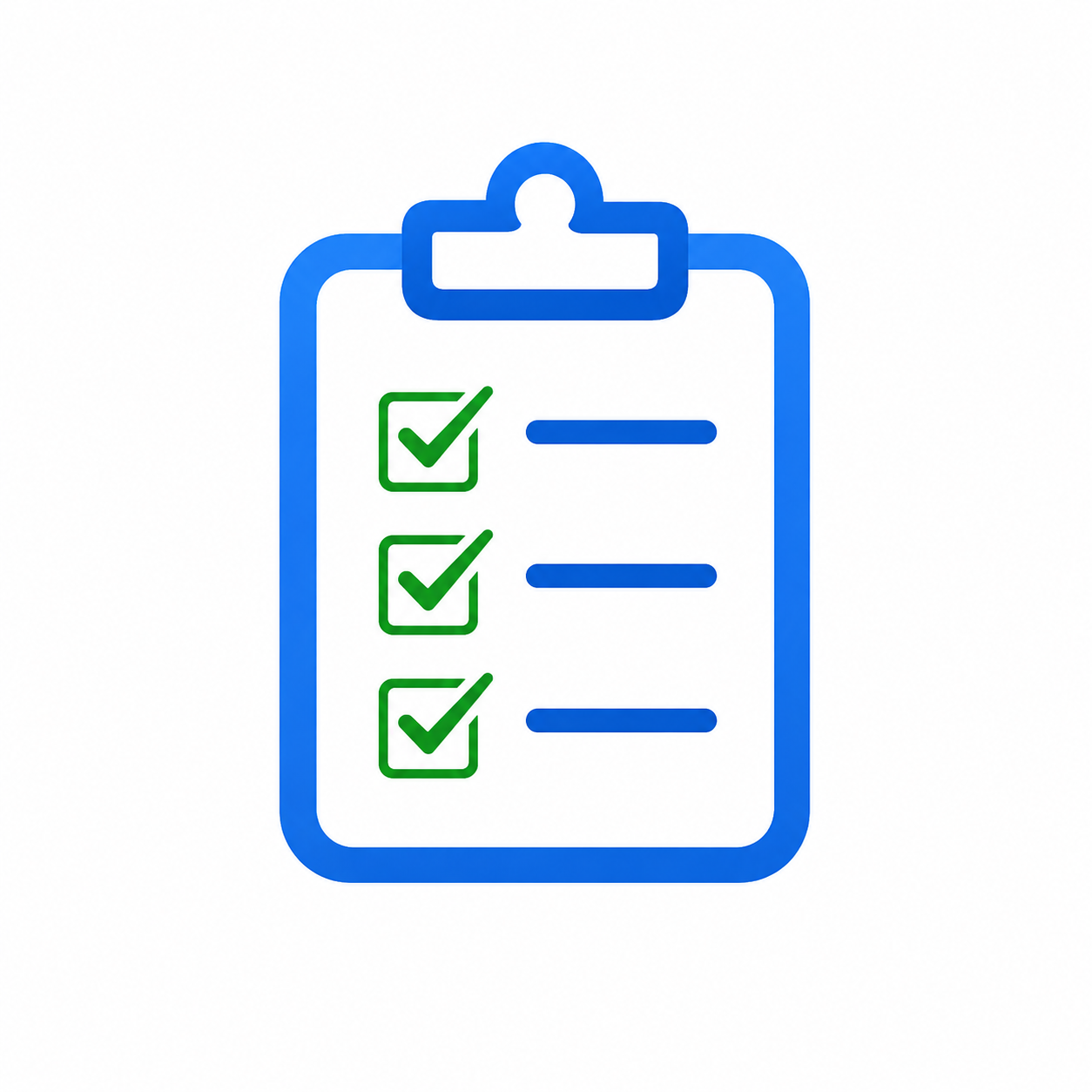 Checklist clipboard